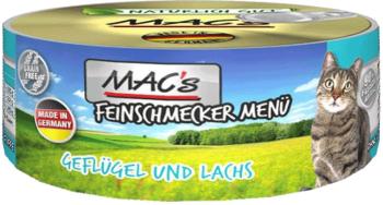 Mac's Cat   Feinschmecker  drůbež &amp; Losos 100 g - 100g