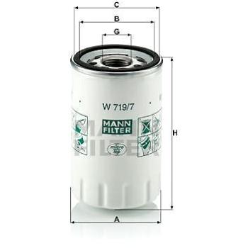 MANN-FILTER W719/7 (W719/7)