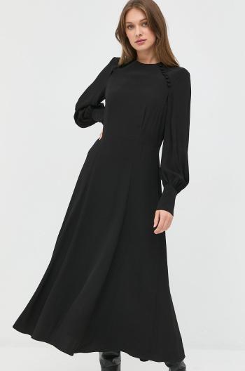 Šaty Ivy Oak černá barva, maxi