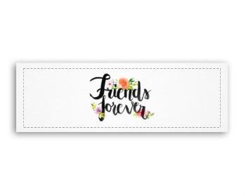 Fotoobraz 150x55 cm panorama  Friends forever