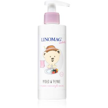 Linomag Emolienty Hand Soap Red Fruit tekuté mýdlo na ruce pro děti Red Fruit 200 ml