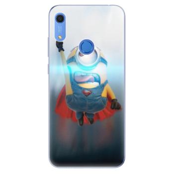 Odolné silikonové pouzdro iSaprio - Mimons Superman 02 - Huawei Y6s