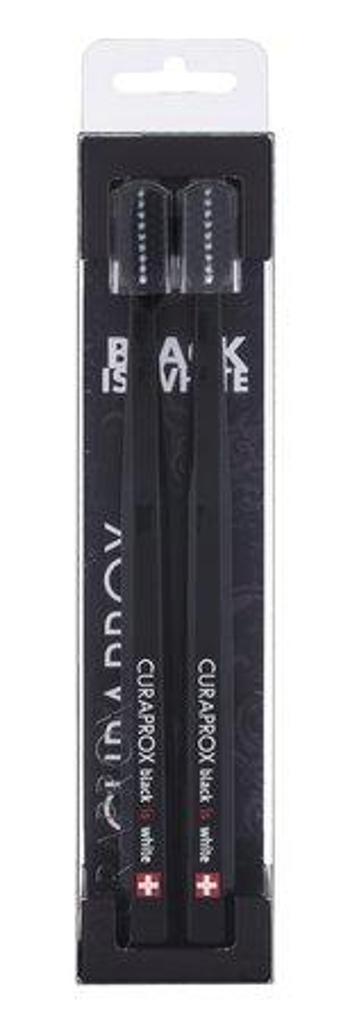 Curaprox Ultra jemný kartáček na zuby Black Is White - Duo Pack Black, 2ml, &