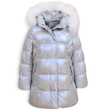 Dívčí kabát GLO STORY PALLETTE světle šedý Velikost: 92-98