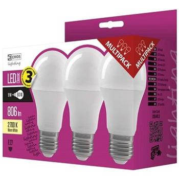 EMOS LED žárovka Classic A60 9W E27 teplá bílá (1525733202)