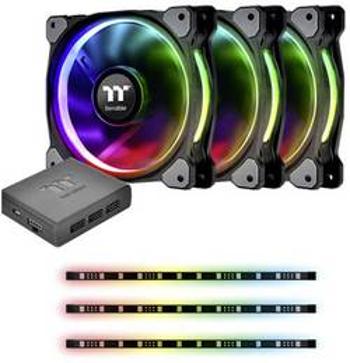 PC větrák s krytem Thermaltake Riing Plus 12 RGB Kit (š x v x h) 120 x 120 x 25 mm