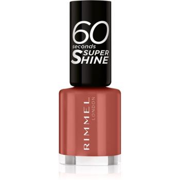 Rimmel 60 Seconds Super Shine lak na nehty odstín 707 Tan-A-Cotta 8 ml