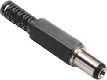 Nízkonapěťový konektor TRU COMPONENTS 1582339, 9 V/DC, 5 A, zástrčka, rovná, 3.5 mm, 1.45 mm, 1 ks