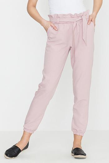 Světle růžové kalhoty K296