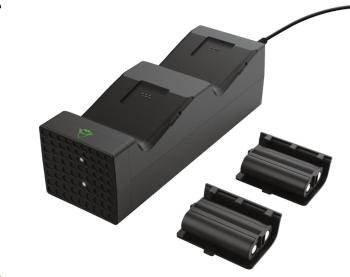 TRUST nabíjecí stanice GXT 250 Duo Charging Dock for Xbox Series X / S