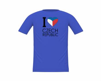 Dětské tričko I love Czech republic