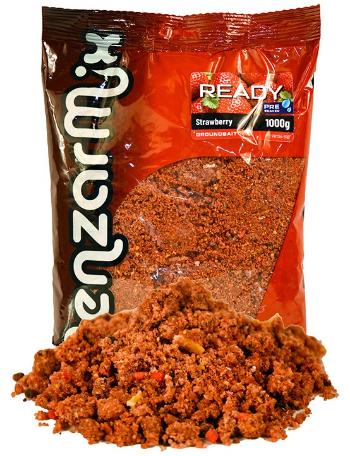 Benzár mix krmítková směs předmíchaná ready carp groundbait 1 kg - jahoda