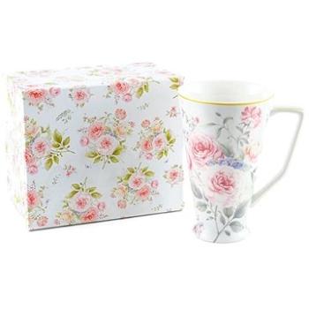 Home Elements Porcelánový hrnek 500 ml, Růže (ROSE0018)