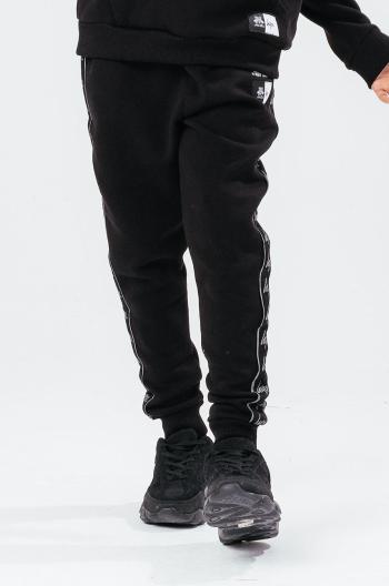 Dětské kalhoty Hype x Space Jam černá barva, s aplikací