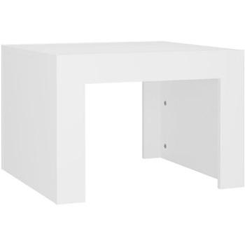 SHUMEE Konferenční stolek bílý 50 × 50 × 35 cm dřevotříska, 808549 (808549)