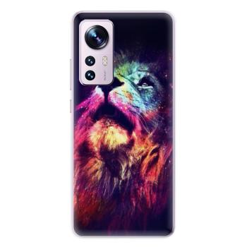 Odolné silikonové pouzdro iSaprio - Lion in Colors - Xiaomi 12 / 12X