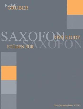 Saxofonové etudy - Gruber Rudolf