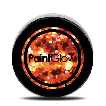 PGW Holographic Barva na obličej - různé barvy Barva: Oranžová