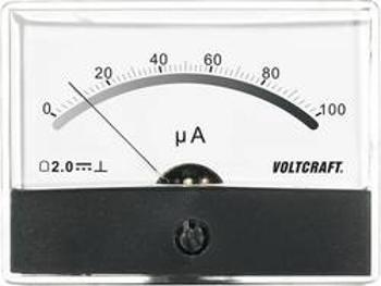 Analogové panelové měřidlo VOLTCRAFT AM-86X65/100µA 100 µA
