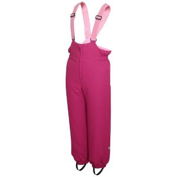 Lewro ARIEL Dětské zateplené kalhoty, růžová, velikost 80-86