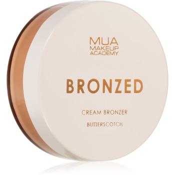 MUA Makeup Academy Bronzed krémový bronzer odstín Butterscotch 14 g