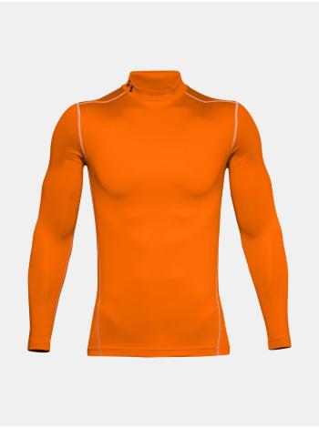 Kompresní tričko Under Armour CG ARMOUR MOCK - oranžová