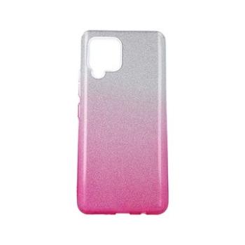 TopQ Samsung A42 glitter stříbrno-růžový 55358 (Sun-55358)