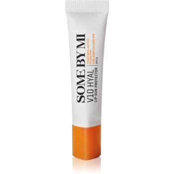 Some By Mi V10 Hyal Lip Sun Protector ochranný balzám na rty SPF 15 odstín Transparent 7 ml