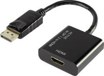 DisplayPort / HDMI adaptér Renkforce RF-4222524, černá