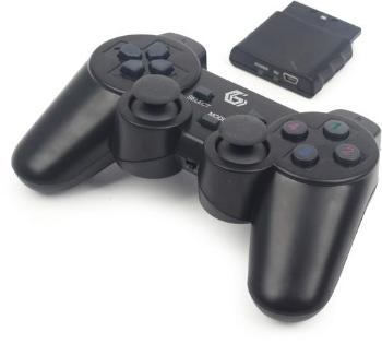 Joy Gamepad GEMBIRD JPD-WDV-01, vibrační, bezdrátový, PC/PS2/PS3, USB