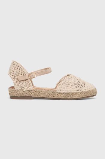 Espadrilky Answear Lab béžová barva