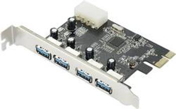 PCIe karta USB 3.0 Renkforce RF-4821054, 4 porty