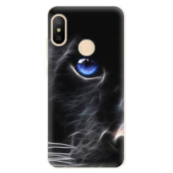 Odolné silikonové pouzdro iSaprio - Black Puma - Xiaomi Mi A2 Lite