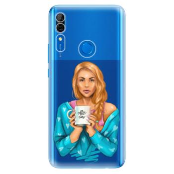 Odolné silikonové pouzdro iSaprio - Coffe Now - Redhead - Huawei P Smart Z