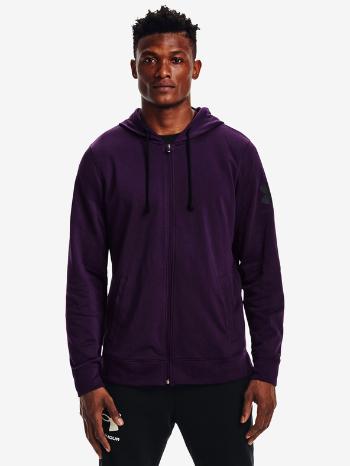 Under Armour Rival Terry Full Zip Mikina Fialová