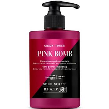 BLACK PROFESSIONAL Barevný toner na vlasy Pink Bomb 300 ml (8008423001545)