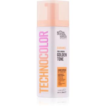 Bondi Sands Technocolor 1 Hour Express Caramel samoopalovací pěna odstín Warm Hydrated Glow 200 ml