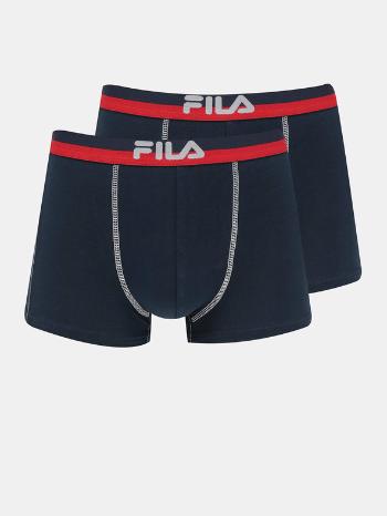 FILA Boxerky 2 ks Modrá