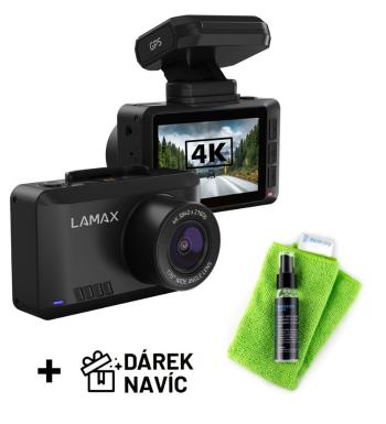 LAMAX T10 4K GPS + Autokosmetika Benecare Easyview