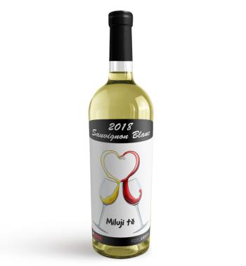Víno skleničky (Druh Vína: Bílé víno)