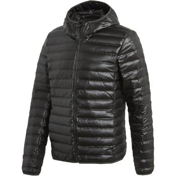 adidas VARILITE HOODED JACKET Pánská outdoorová bunda, tmavě šedá, velikost L