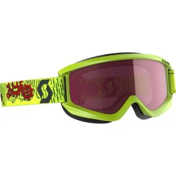Scott AGENT JR AMPLIFIER Dětské lyžařské brýle, reflexní neon, velikost UNI
