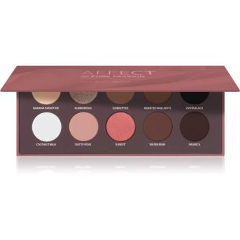 Affect Pressed Eyeshadow Palette paletka očních stínů odstín Pure Passion 10x2 g