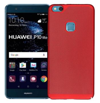 Ziskoun Pevný tenky ochranný kryt pro Huawei P10 Lite PZK81 Barva: Červená