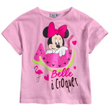 Dívčí tričko DISNEY MINNIE BELLE růžové Velikost: 116