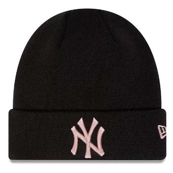 Kulich New Era Essential Knit Cuff Beanie NY Yankees Black Pink - UNI