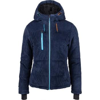 ALPINE PRO MAKERA Dámská lyžařská bunda, tmavě modrá, velikost L