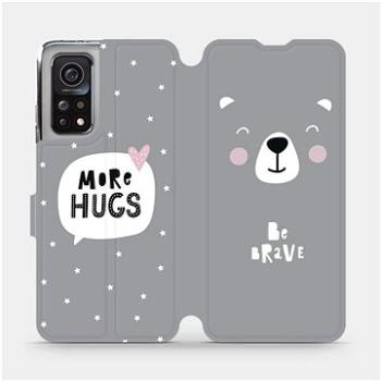 Flipové pouzdro na mobil Xiaomi MI 10T Pro - MH06P Be brave - more hugs (5903516465453)