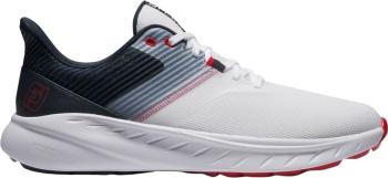 Footjoy Flex White/Navy/Red 45 Pánské golfové boty