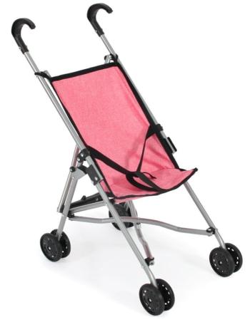 Bayer Chic Kočárek MINI BUGGY růžovo šedá - rozbaleno